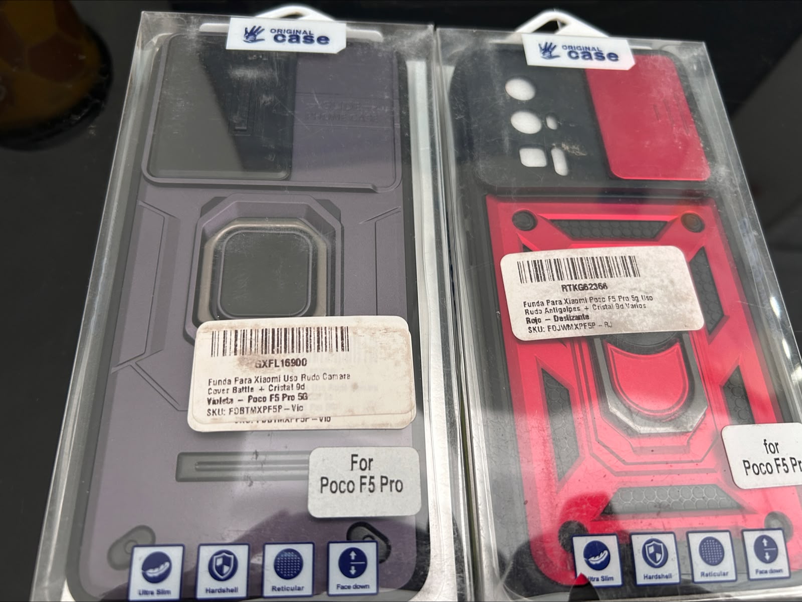 FUNDA DE PLASTICO REDMI F5 PRO