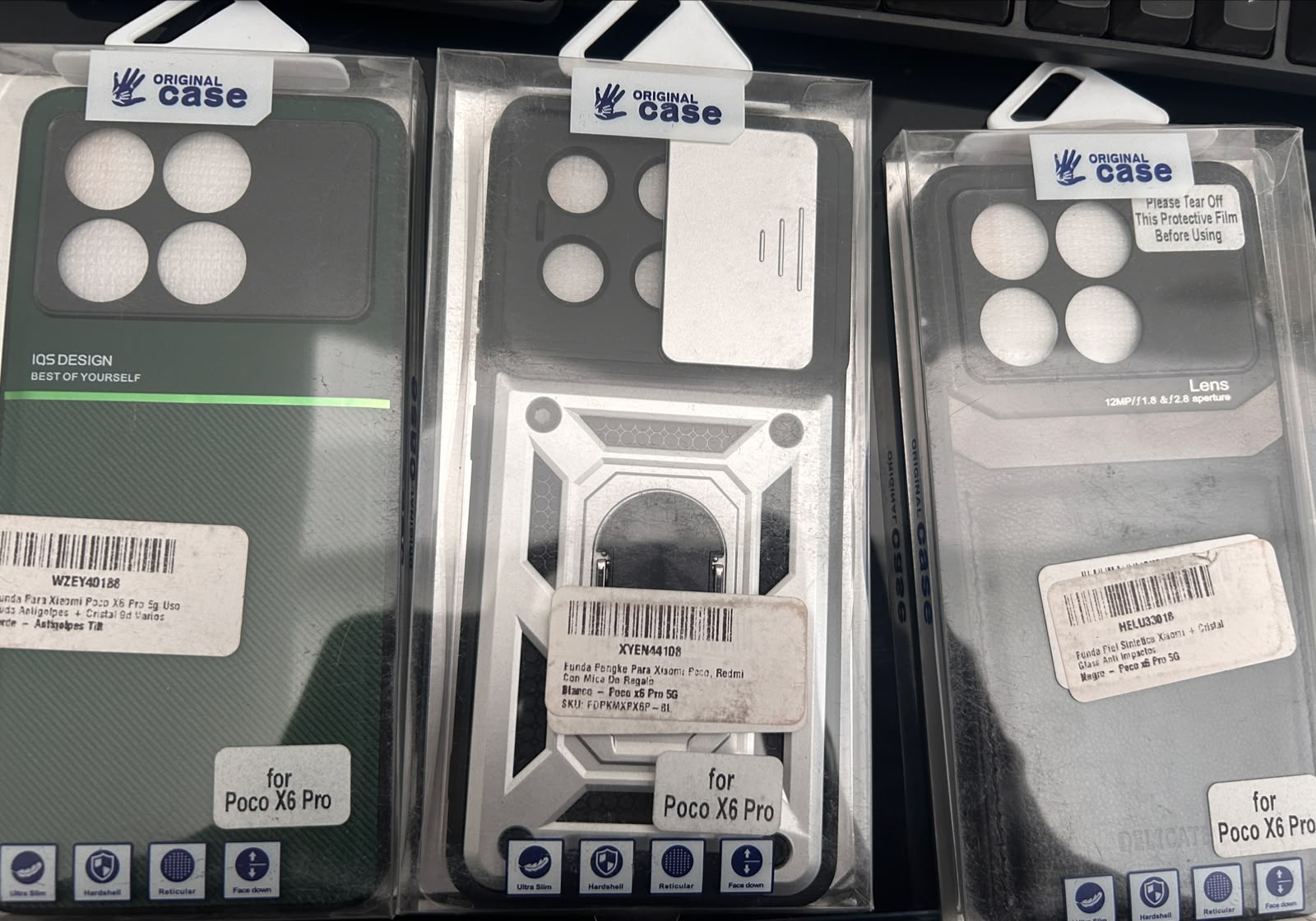 FUNDA DE PLASTICO XIAOMI FOR POCO X6 PRO