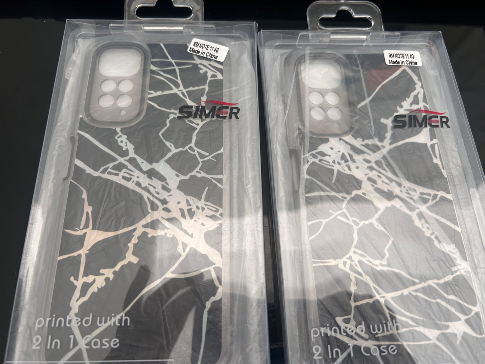 FUNDAS DE PLASTICO REDMI NOTE 11 4G