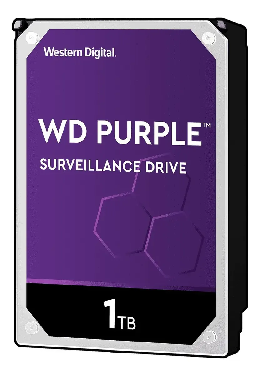 interno Western Digital WD Purple WD10PURZ 1TB púrpura