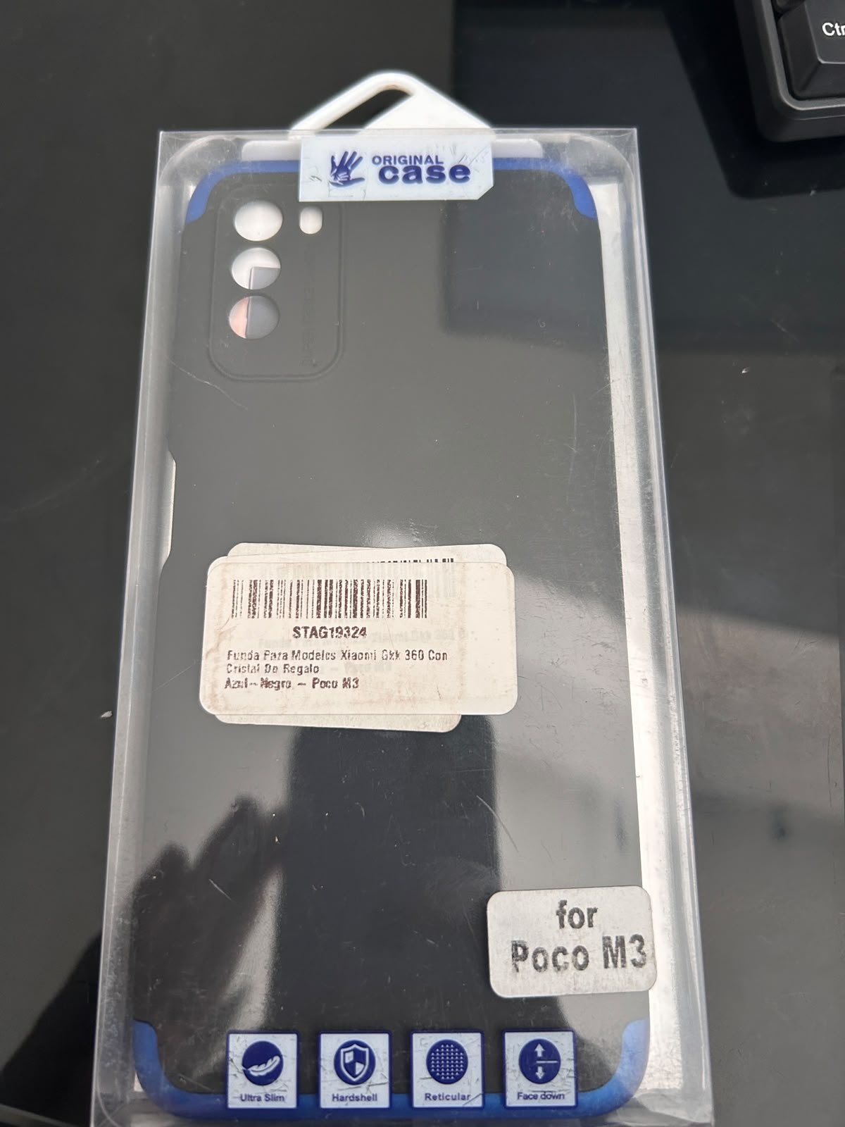 FUNDA DE PLASTICO XIAOMI POCO M3