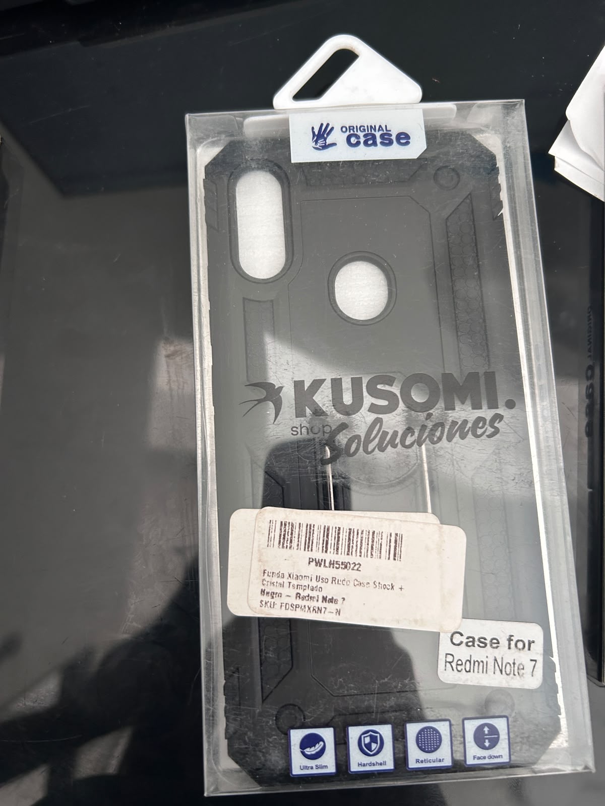 FUNDA DE PLASTICO XIAOMI REDMI NOTE 7