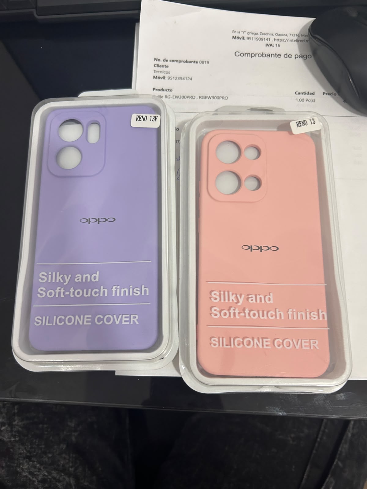 fundas de silicón oppo reno 13F