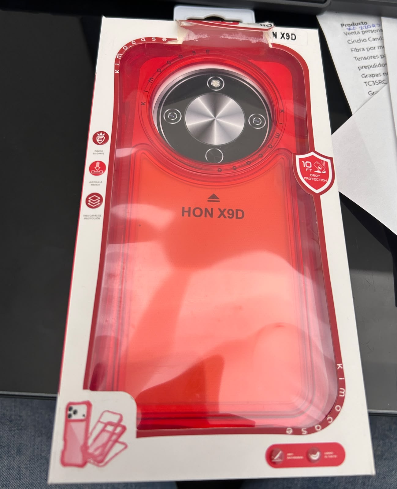 fundas de plastico honor X9D