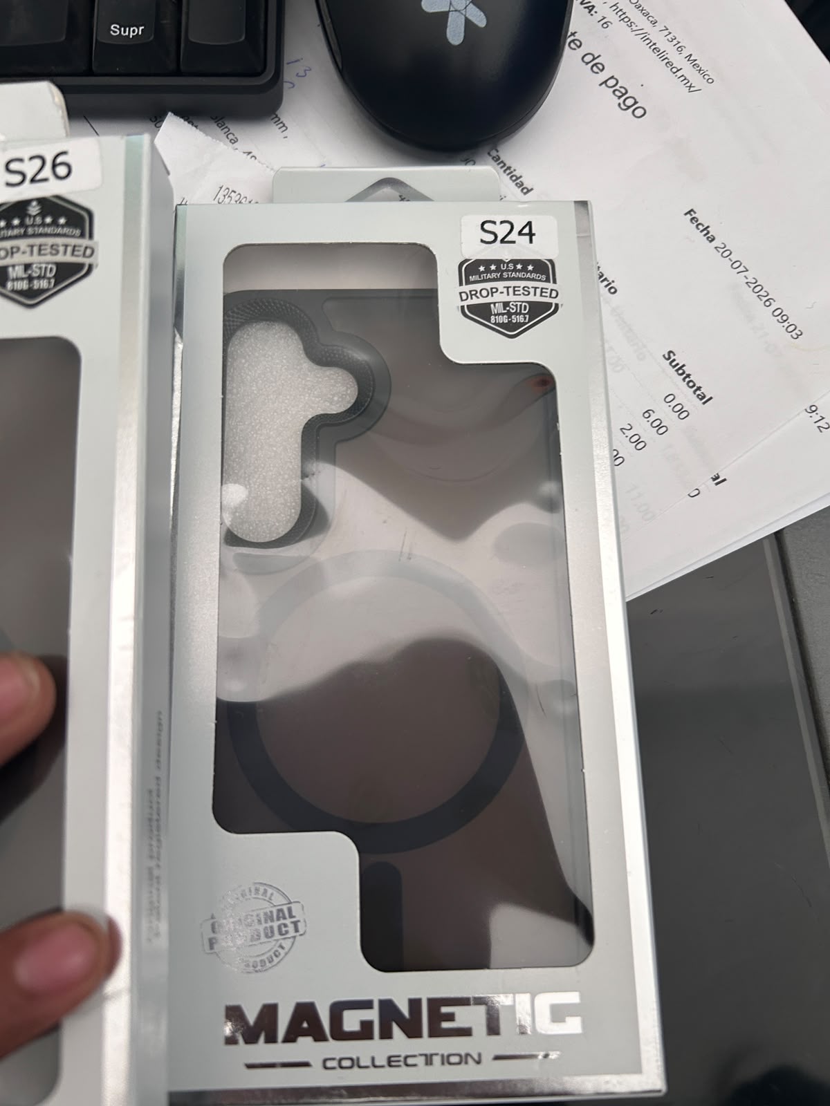 FUNDA DE PLASTICO SAMSUNG S24