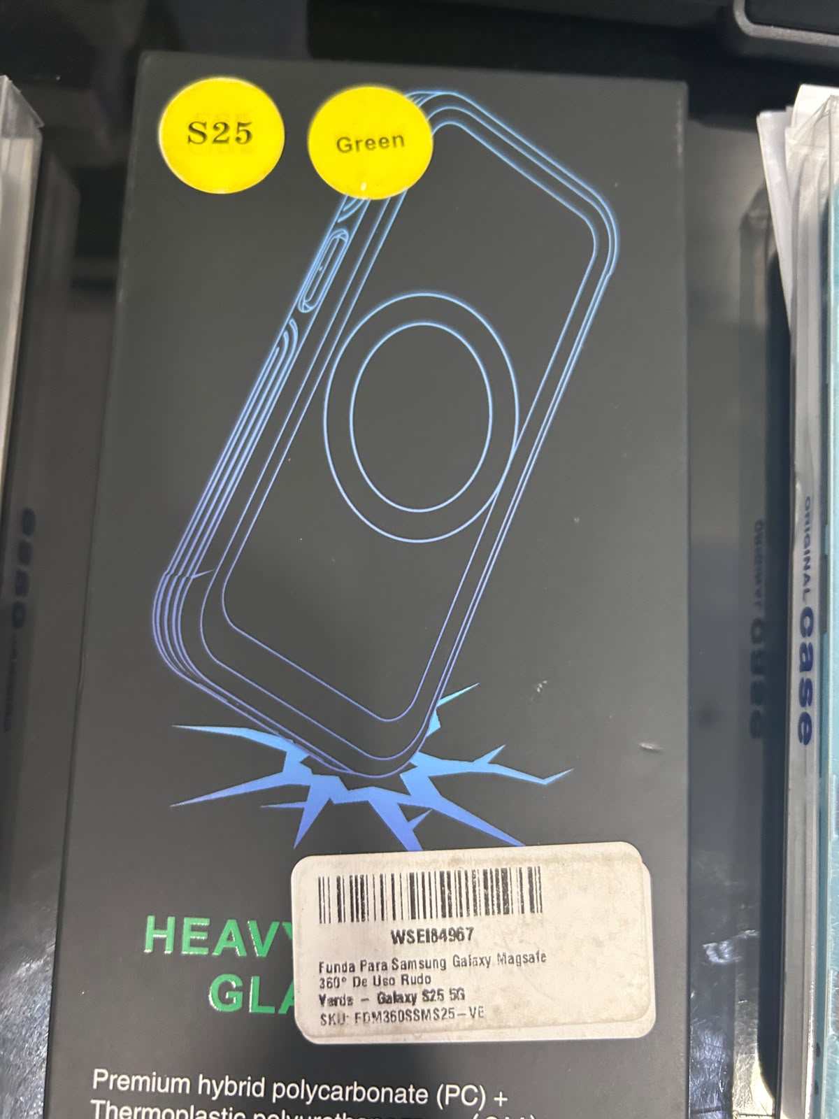 FUNDA DE PLASTICO SAMSUNG GALAXY S25 5G