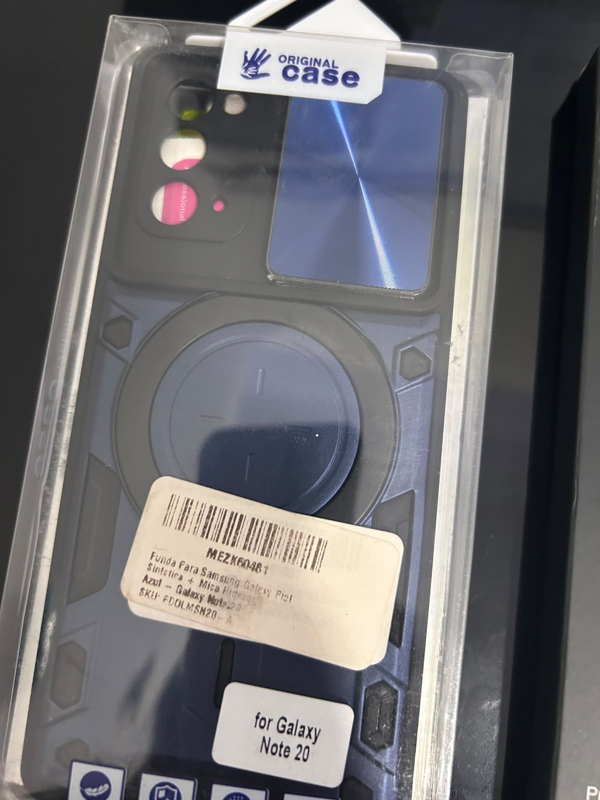 FUNDA DE PLASTICO SAMSUNG FOR GALAXY NOTE 20