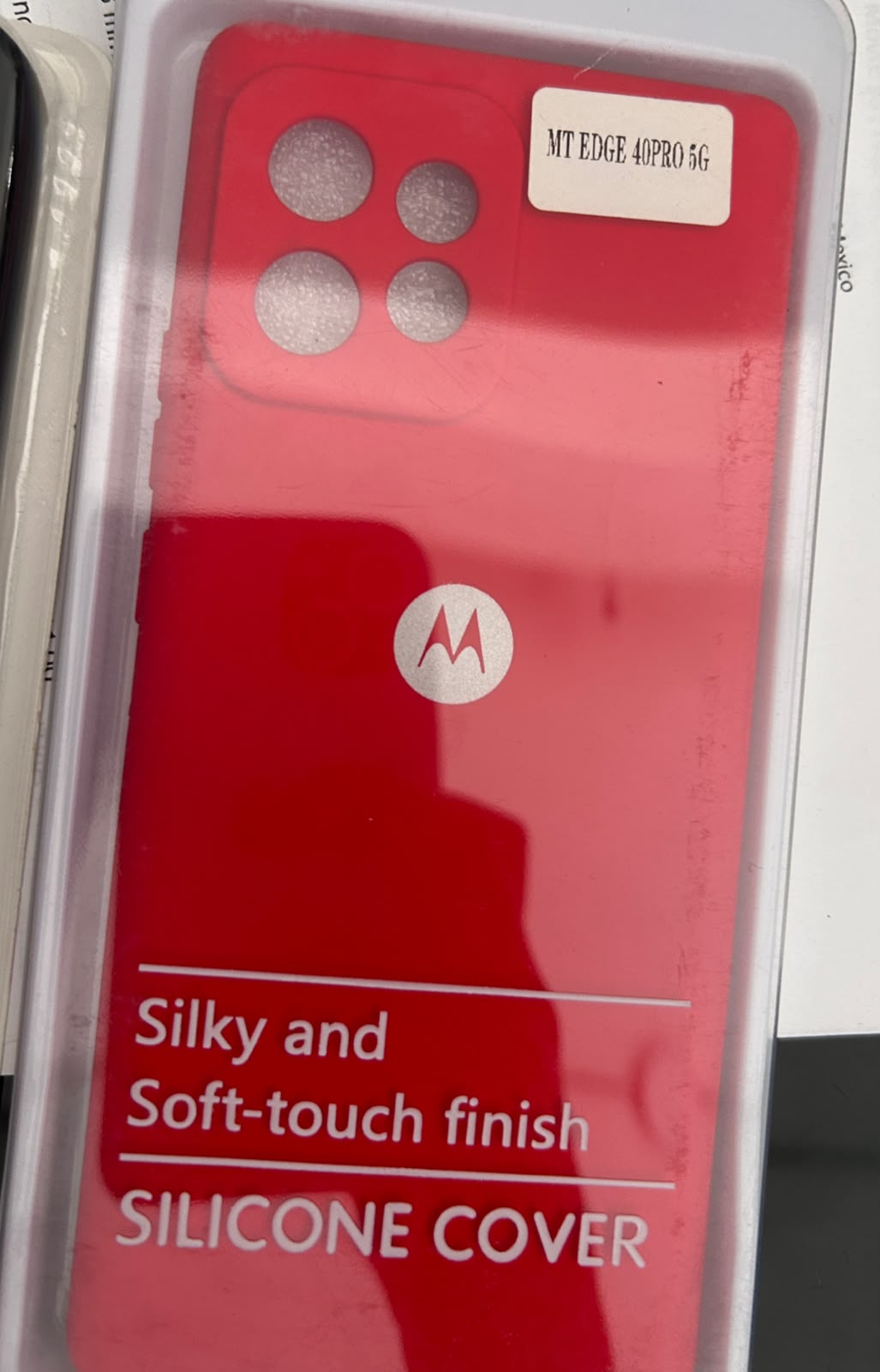 funda de silicón Motorola EDEGE 40PRO 5G
