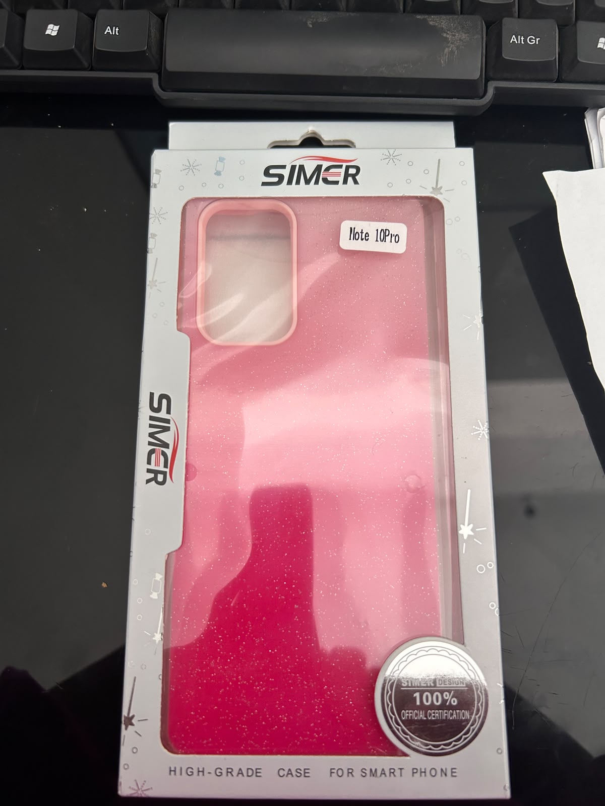 FUNDA DE PLASTICO XIAOMI  NOTE 10PRO