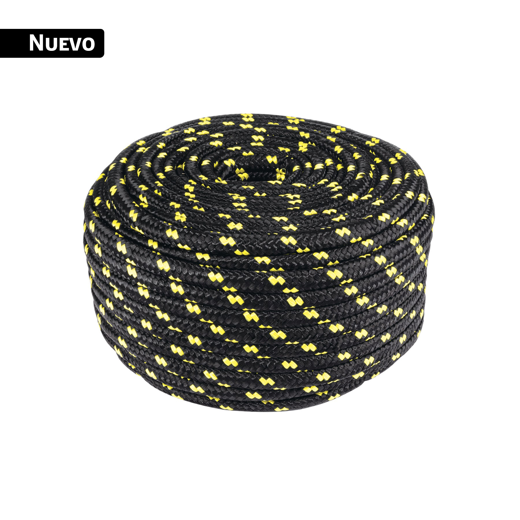 PIOLA DE POLIPROPILENO TRENZADA , MULTICOLOR, 10MM