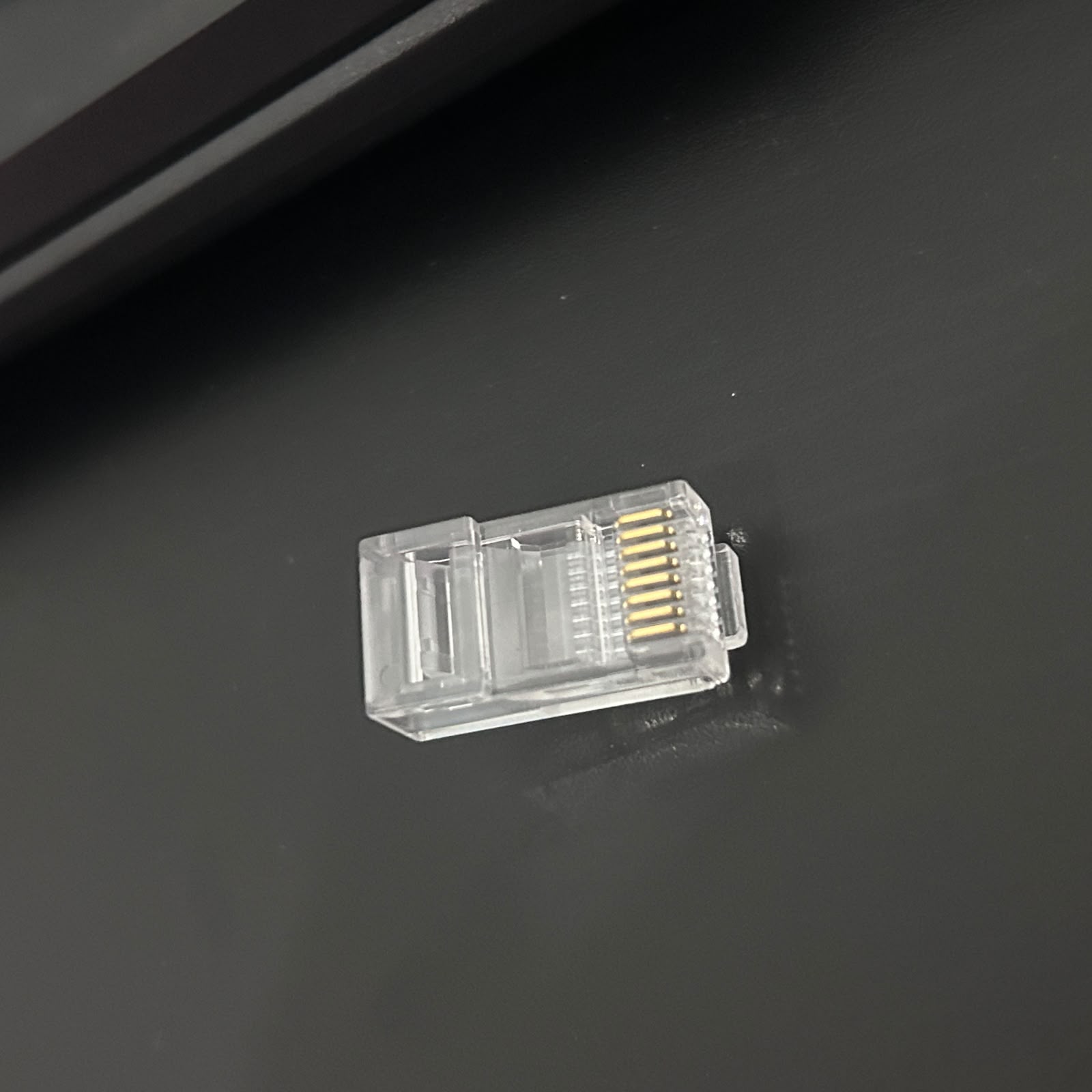 rj45 cat5e plugs pass through por pieza