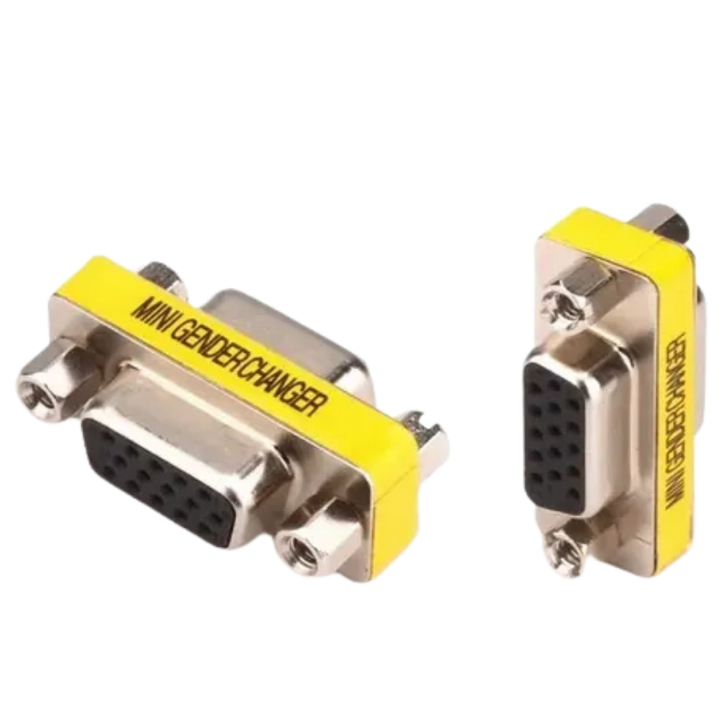Adaptador Cople Conector Vga A Vga Hembra - Hembra Calidad