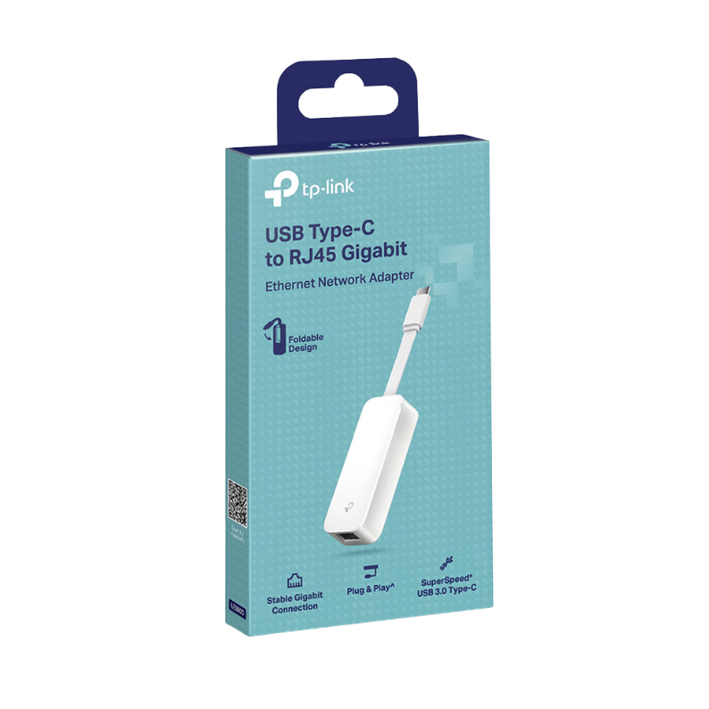 Adaptador de red Ethernet RJ45 a USB tipo C