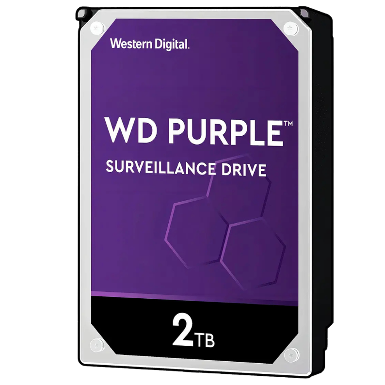 interno Western Digital WD Purple WD20PURZ 2TB púrpura