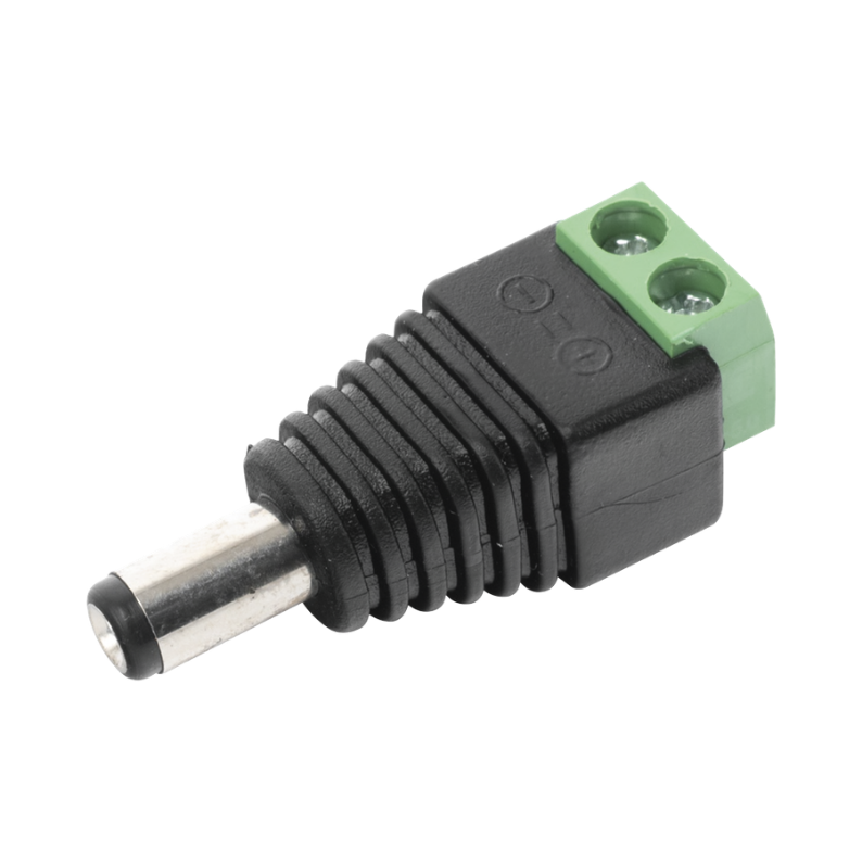 Adaptador macho jack de 3.5 mm para 12 VCD Volteck
