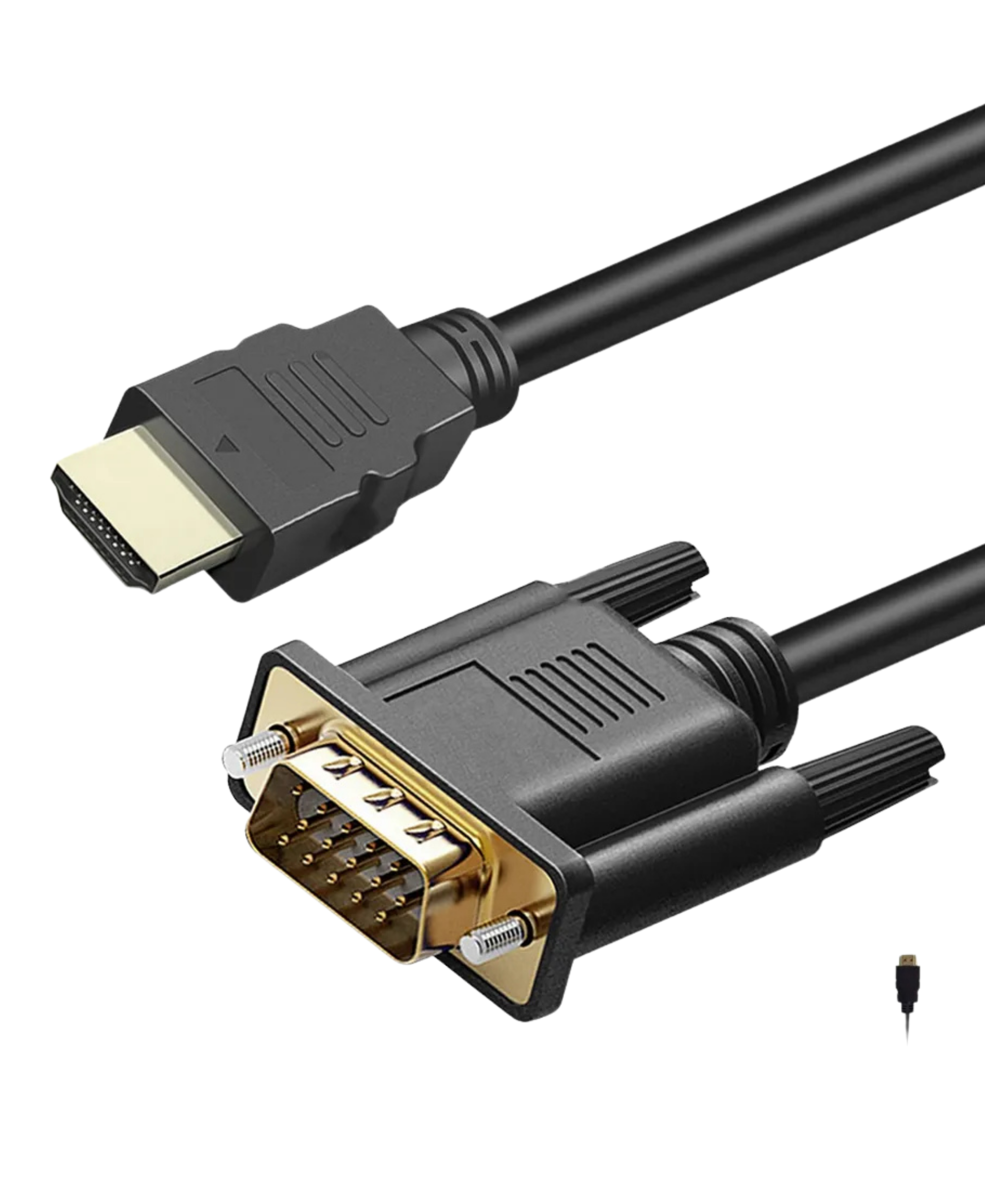 Cable Adaptador Convertidor De Video Hdmi A Vga 1080p 3m