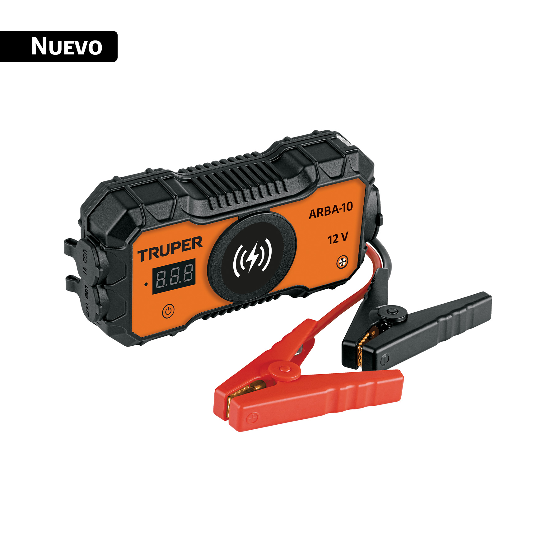 Arrancador portátil para batería, Truper (clave ARBA-10, código 104494)