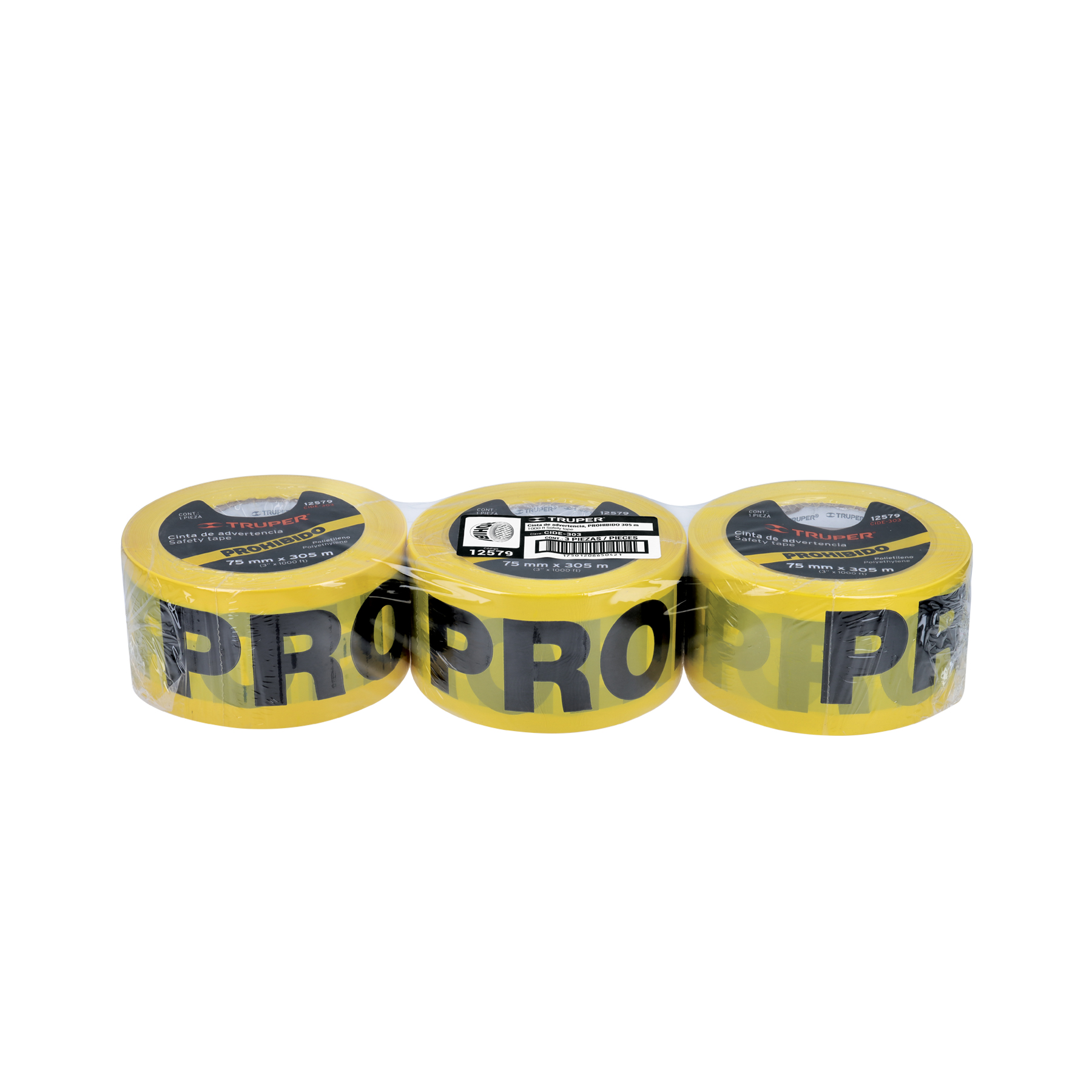 Accesorio para control vial, 305 m (1,000 ) 3 18, Truper (clave CIDE-303, código 12579)