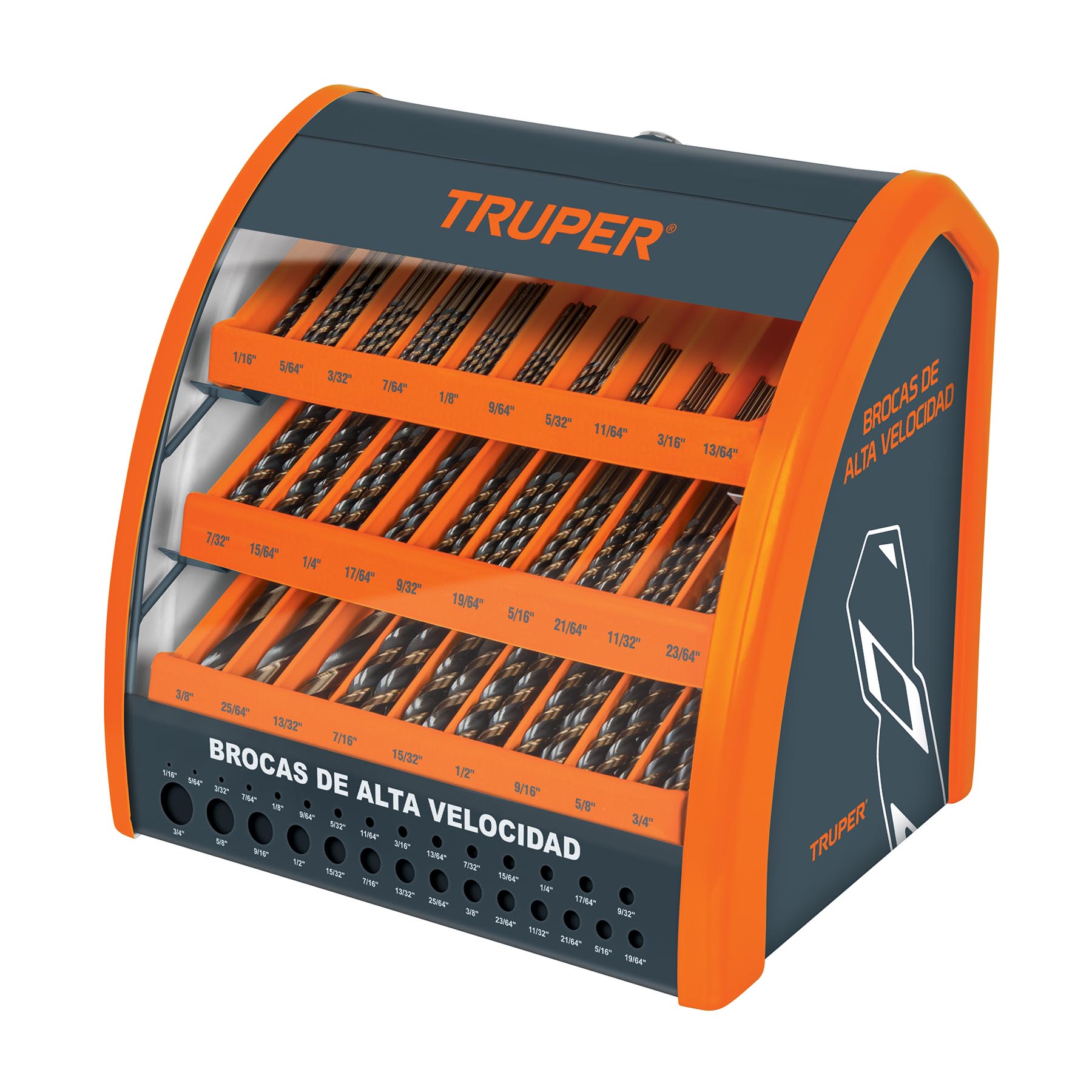 Broca HSS para metal, Truper (clave DESP-BAV-GR-C, código 55956)