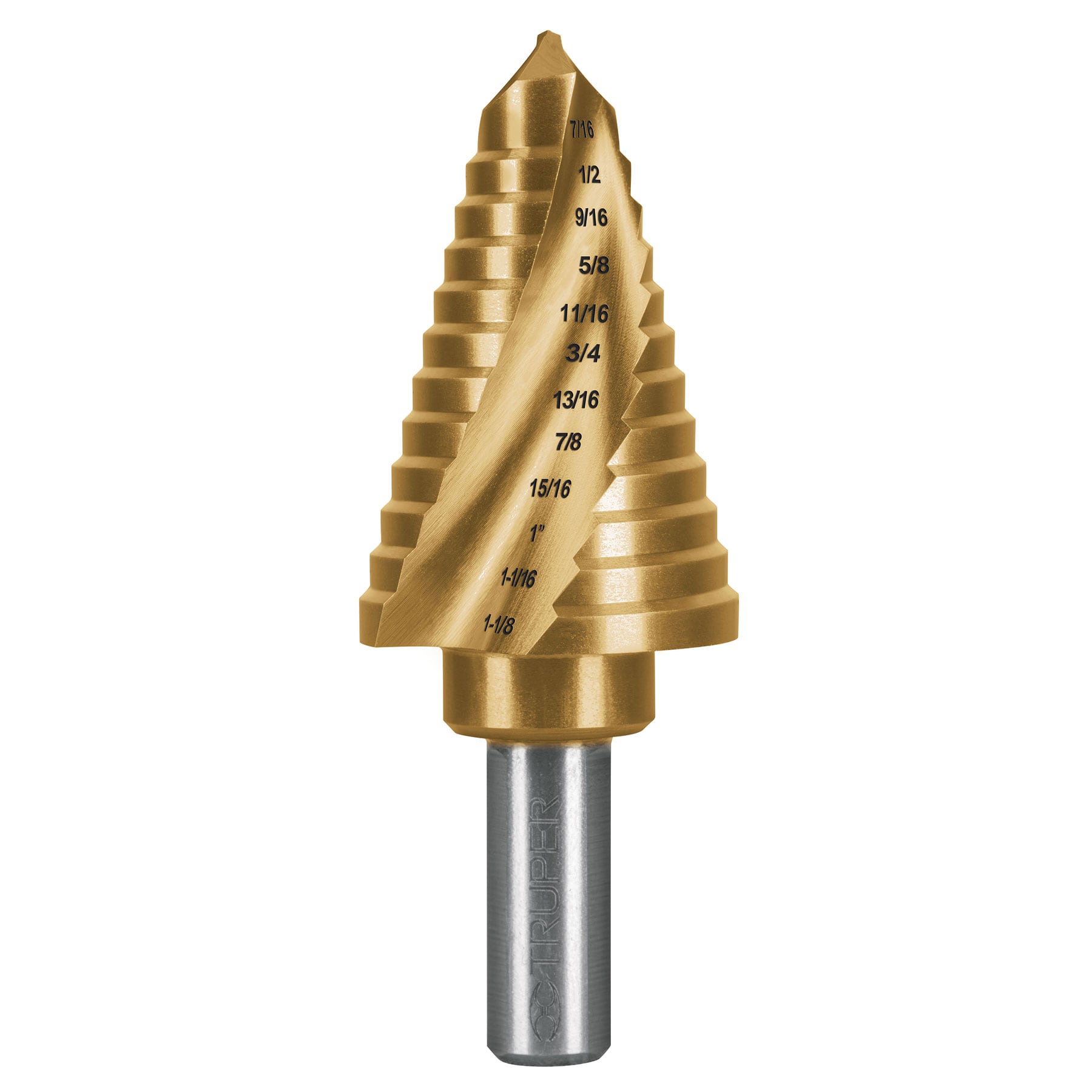 Broca para vidrio, azulejo y cerámica, 12A 12 3⁄8", Truper (clave B, código 101555)