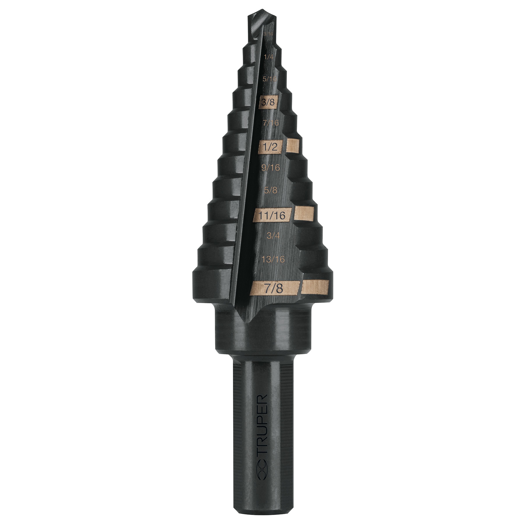 Broca para vidrio, azulejo y cerámica, B -12● 12 3⁄8", Truper (clave BES-12, código 12125)