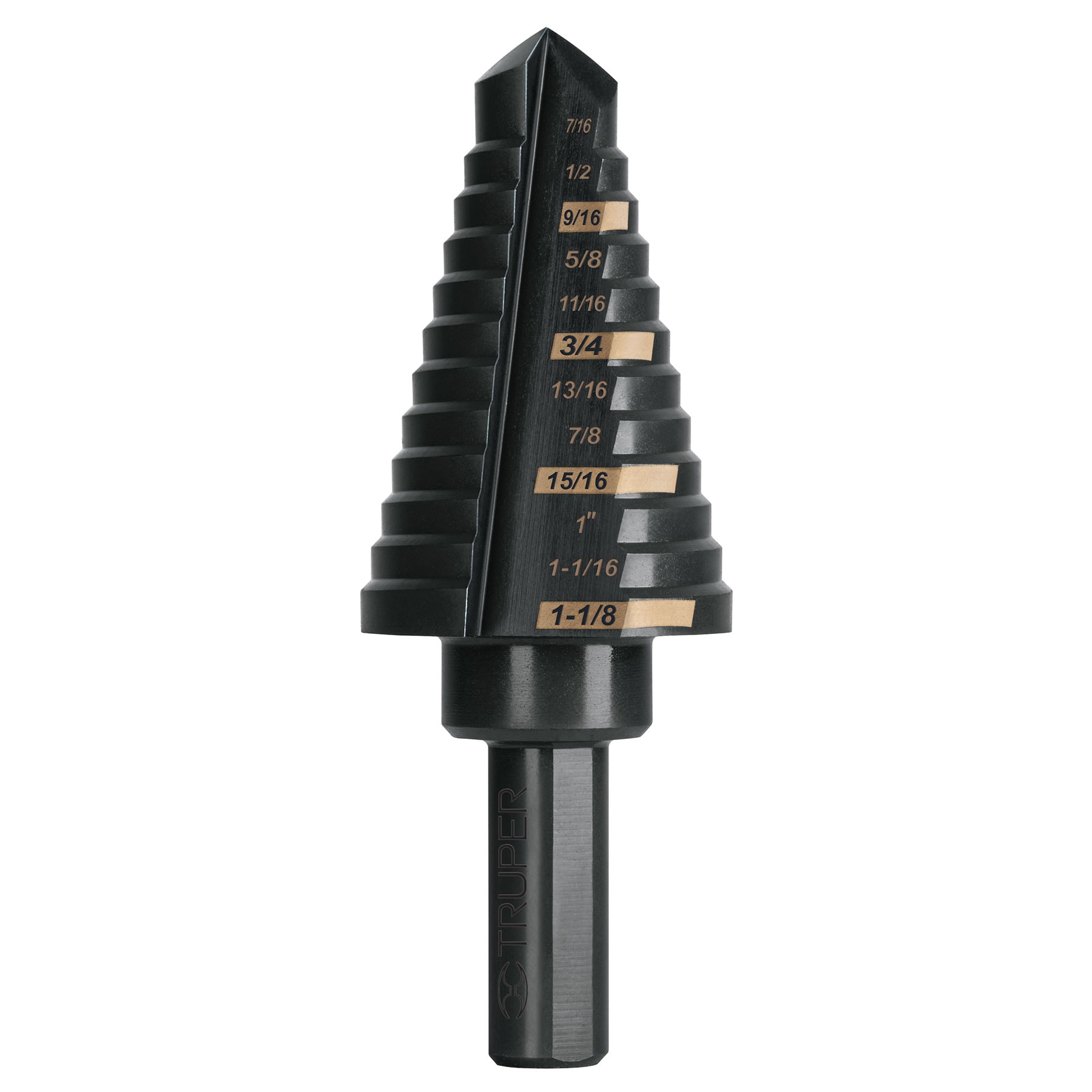 Broca para vidrio, azulejo y cerámica, B -12A 12 3⁄8", Truper (clave BES-2A, código 101458)