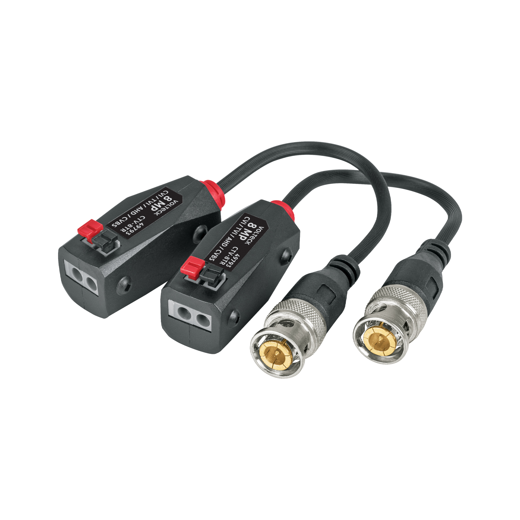 Cable y conector para CCTV, C -8, Volteck (clave CIVeIR, código 49793)