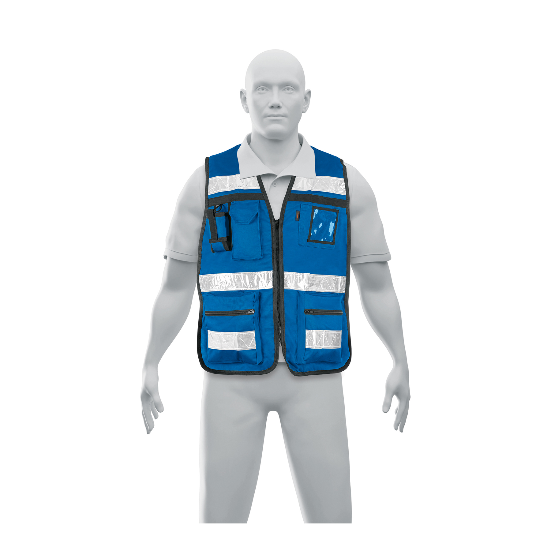 Chaleco de seguridad, A l Unitalla 350 g, Truper (clave CHS-900AR, código 14670)