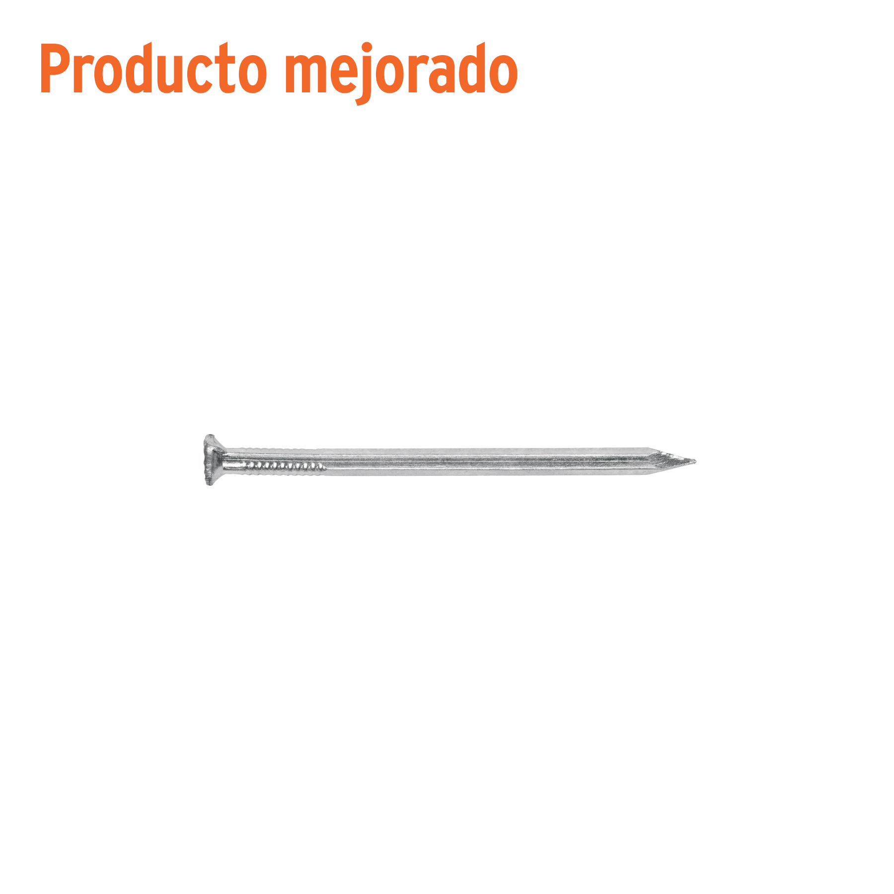 Clavo y pija de fijación, C C-2-1 2 A (65 mm) 15, Fiero (clave CLC-2-1/2GA, código 40224)