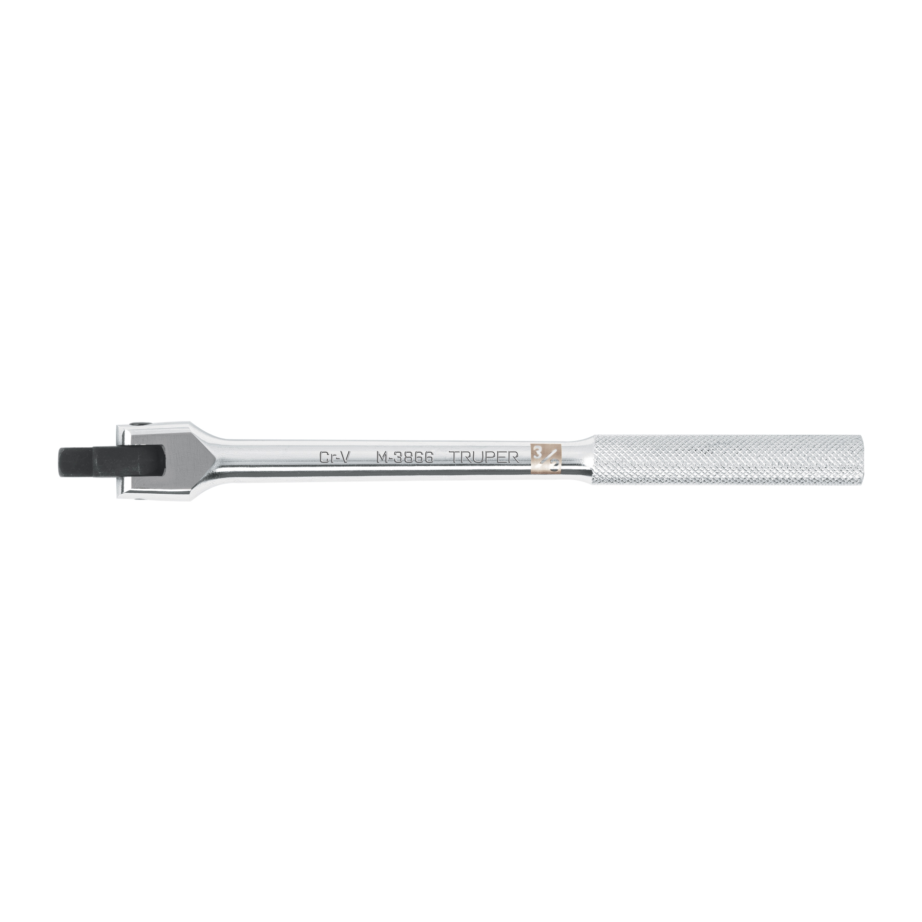 Dado, matraca y accesorio, 10" (25 ) 15 mm 6 24, Truper (clave M-3866, código 103059)