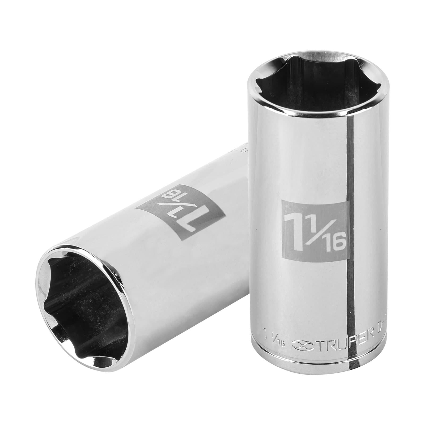 Dado, matraca y accesorio, 36, Truper (clave D-1234-HL, código 100997)