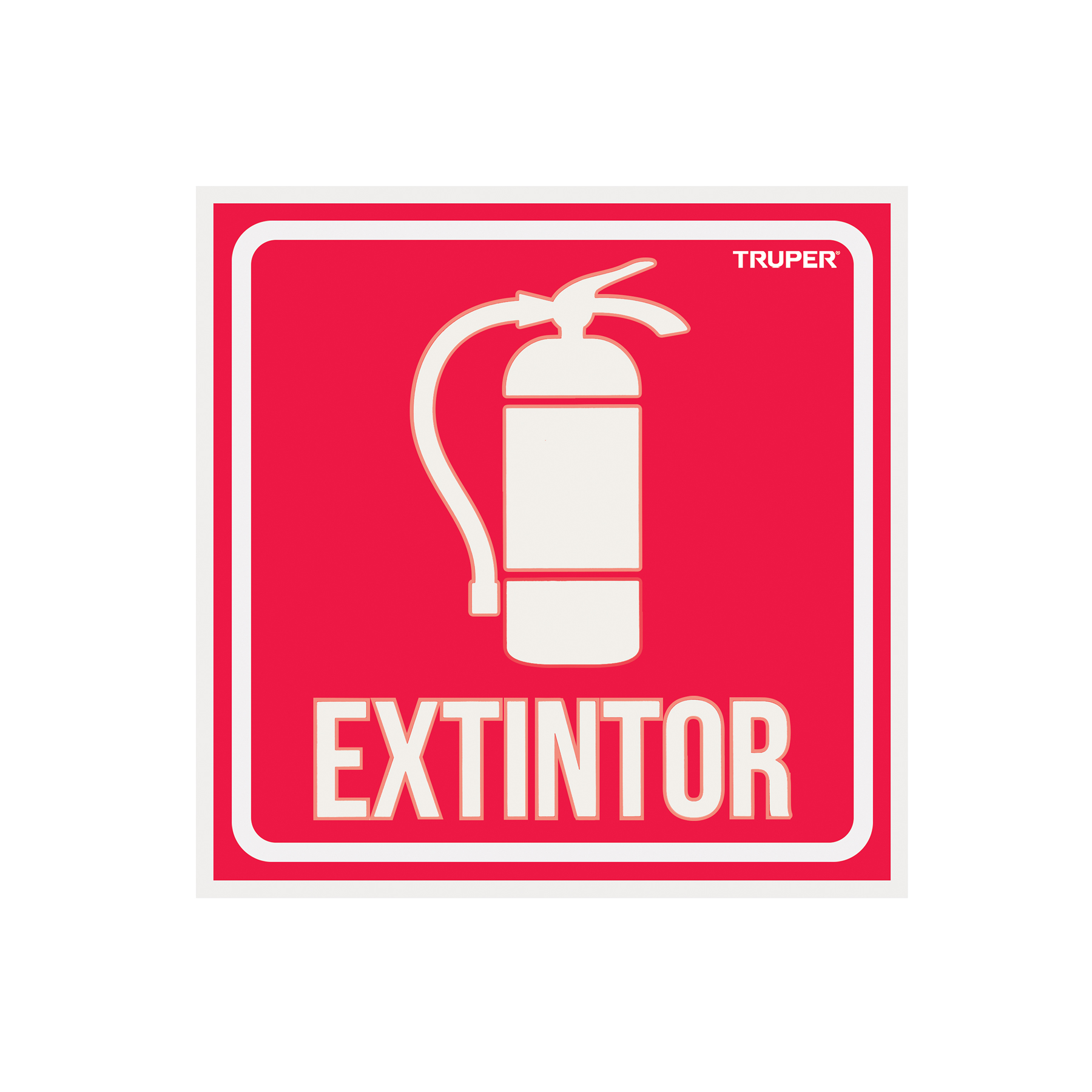 Extintor y señalamiento de seguridad, Truper (clave LIN-08, código 18434)