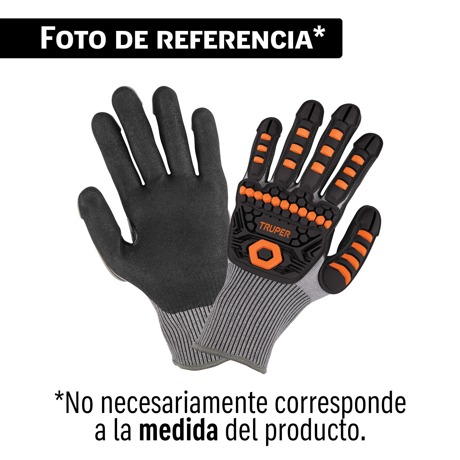 Guante antiimpacto, 3, Truper (clave GU-672, código 104640)