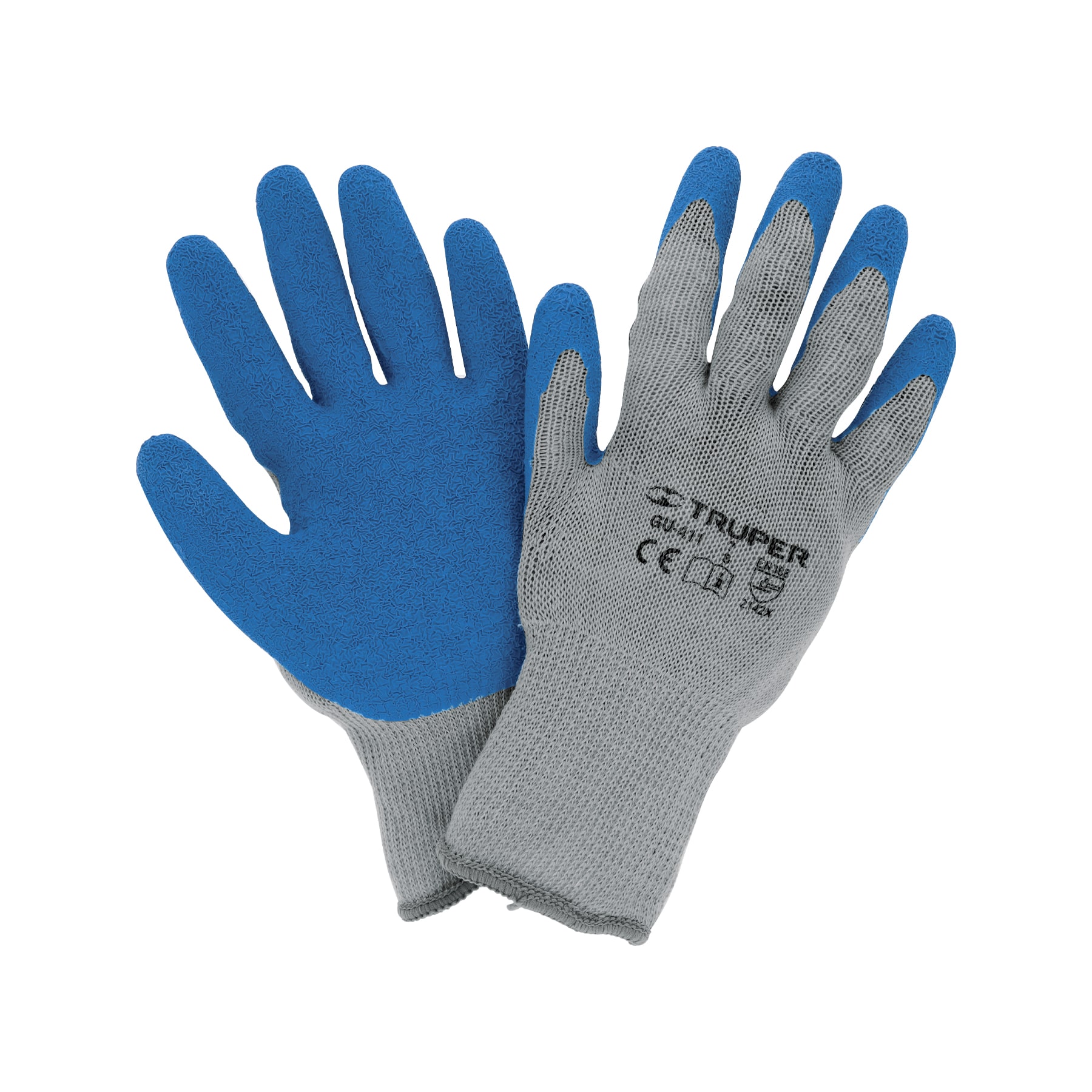 Guante con recubrimiento de nitrilo, 6 48, Truper (clave GU-411, código 15265)