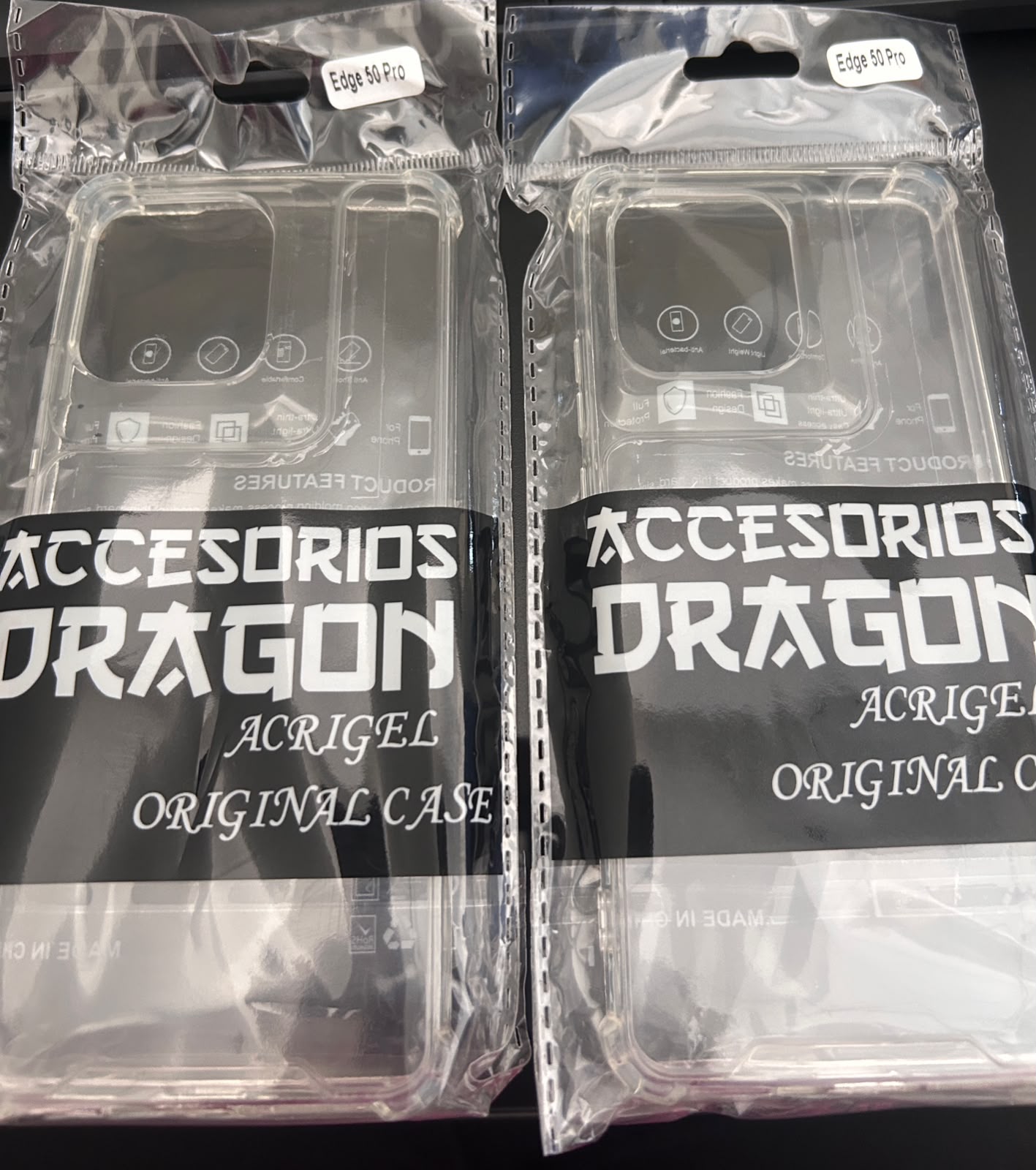 PROTECTOR MOTOROLA EDGE  50 PRO   ACRIGEL TRANSPARENTE