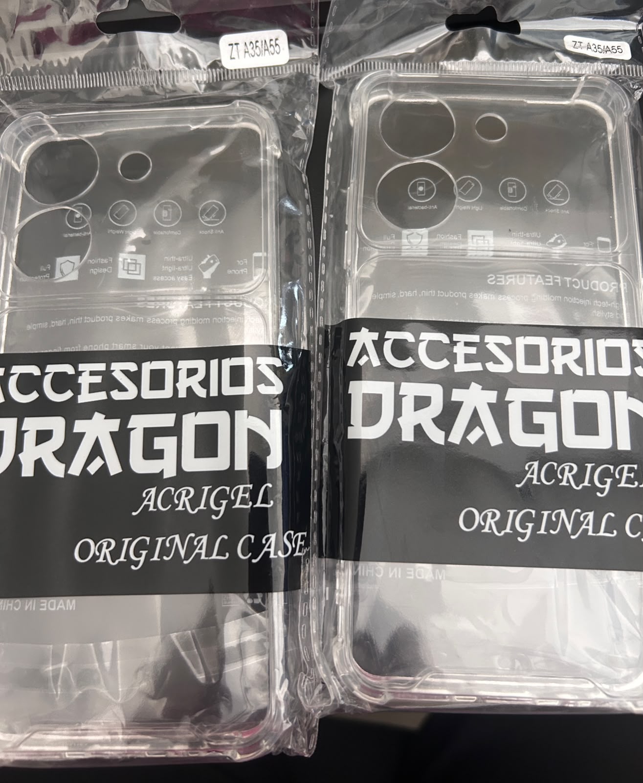 PROTECTOR ZTE A35/A55  ACRIGEL TRANSPARENTE