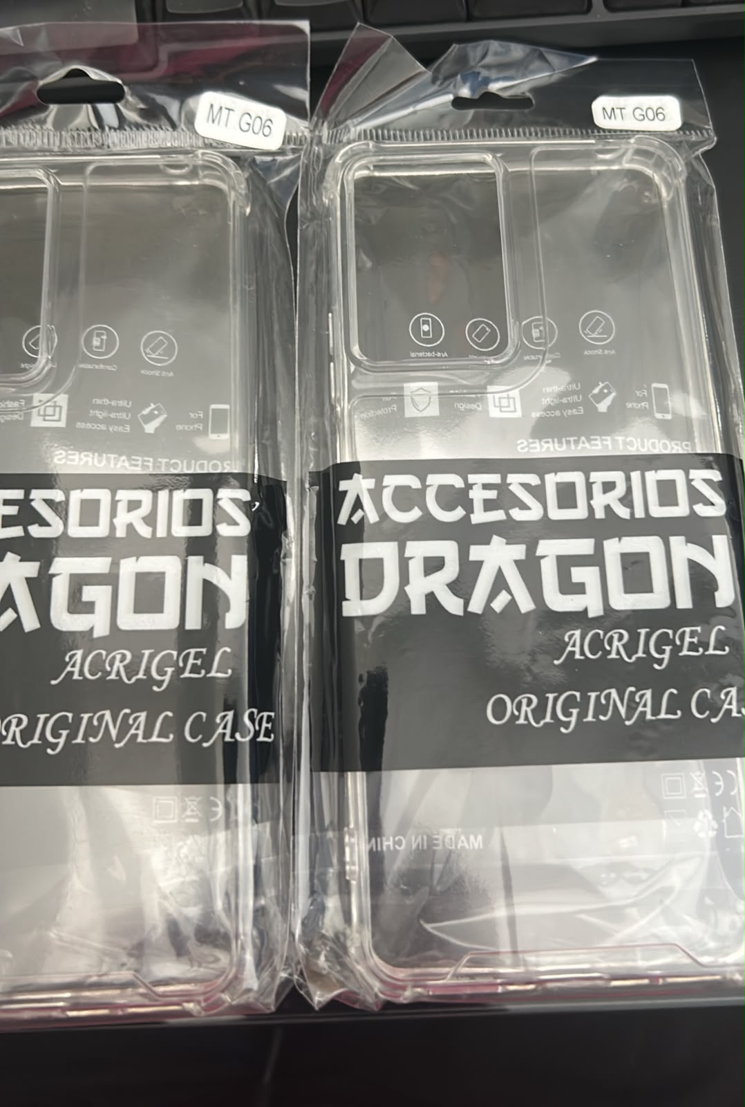 PROTECTOR MOTOROLA G06 ACRIGEL TRANSPARENTE