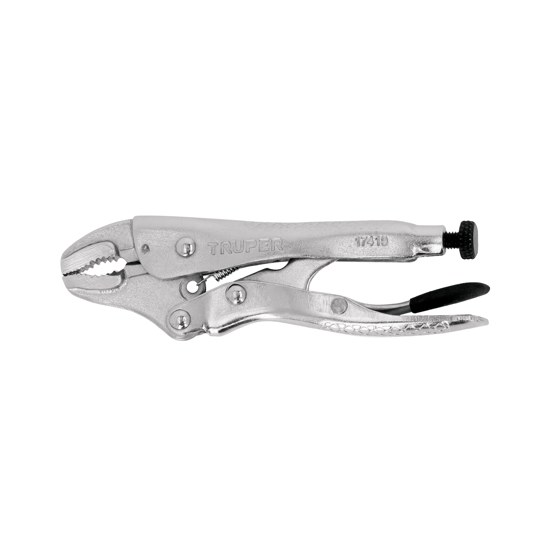 Pinza de presión, 4 (10 cm) (9.5 mm), Truper (clave PPT-4C, código 17419)