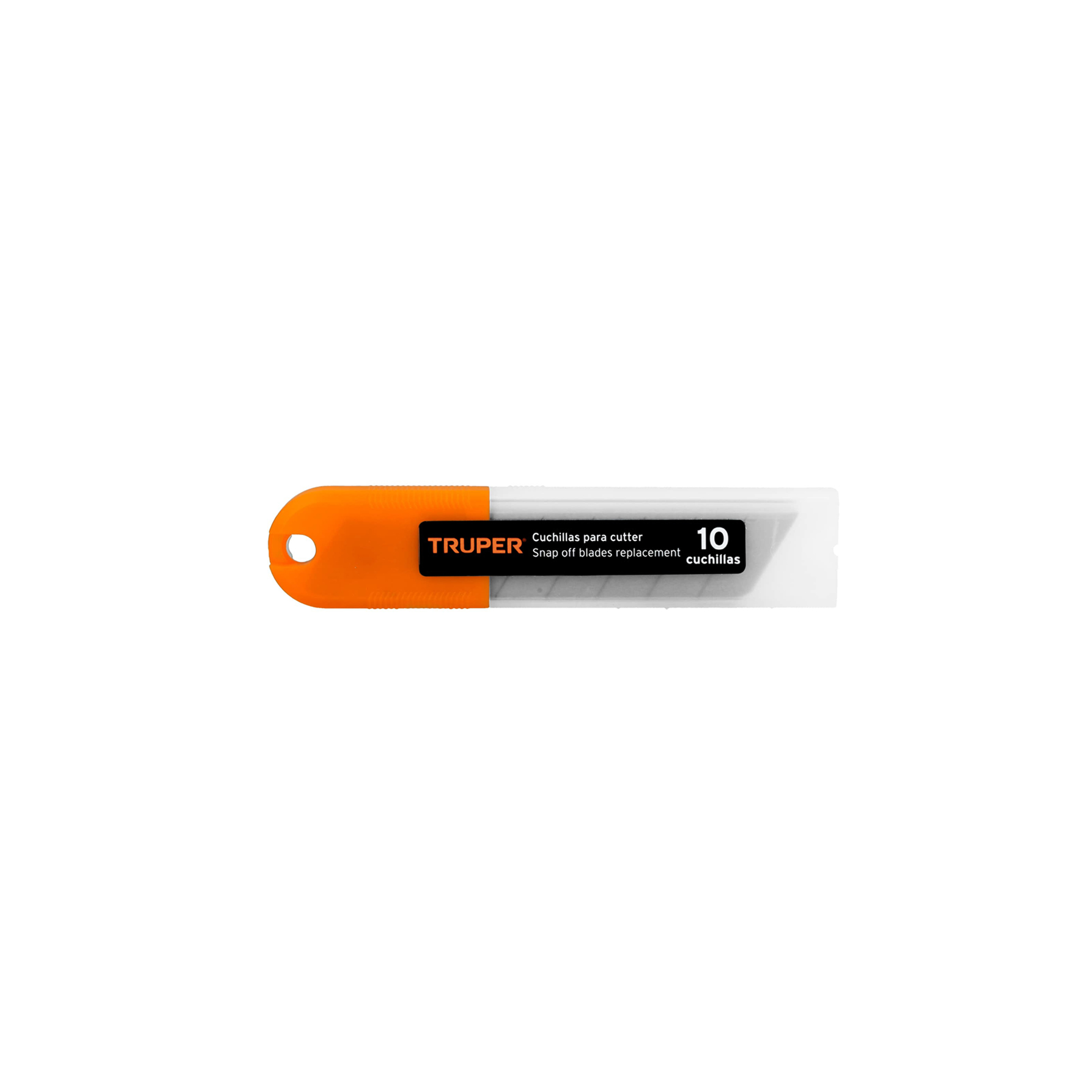Cuchilla y accesorio para cúter, REP-CUT-7 25 mm 0.7 mm 12, Truper (clave REP-CUT-6X, código 17903)