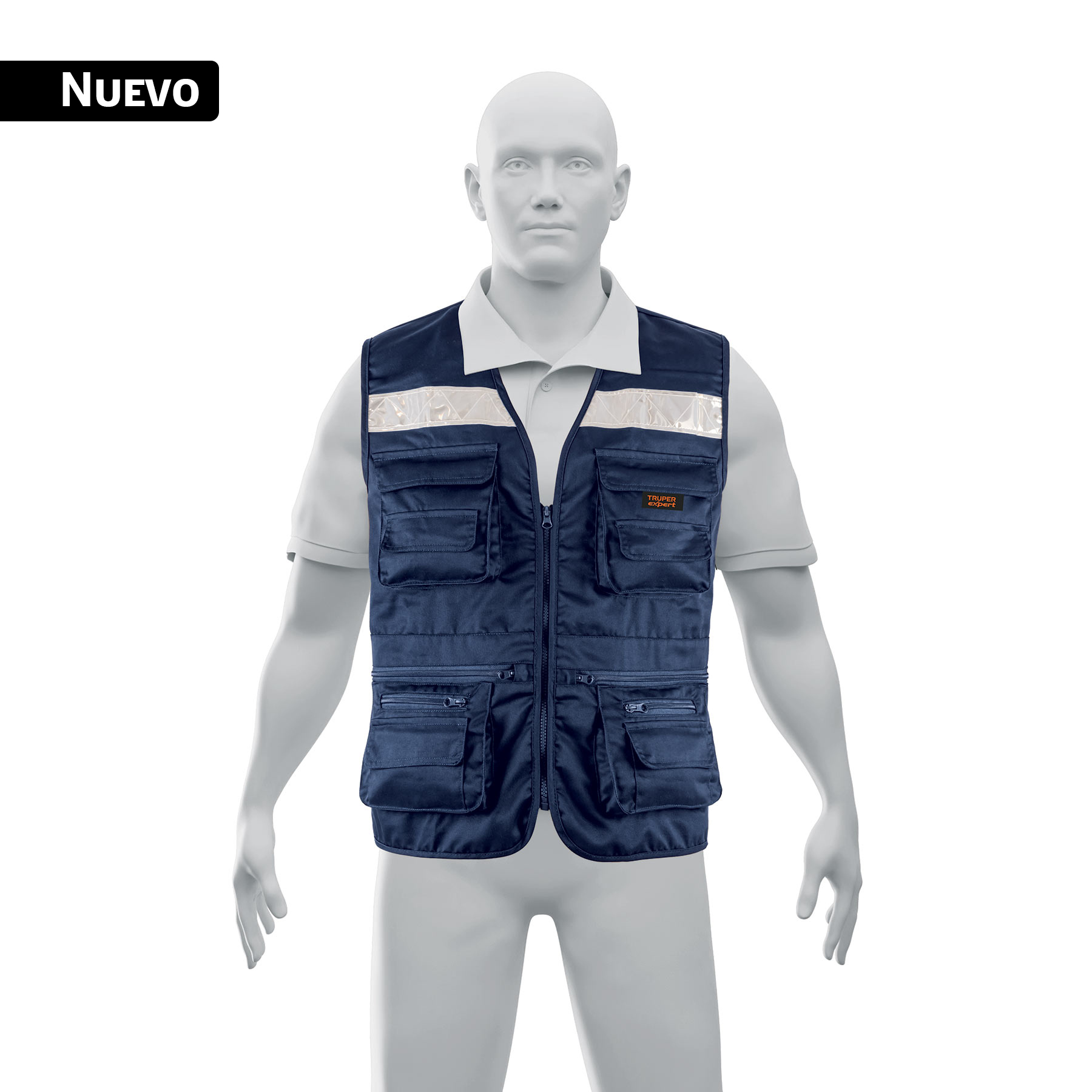 Chaleco de seguridad, 950A - EG 425 g, Truper (clave C, código 104177)
