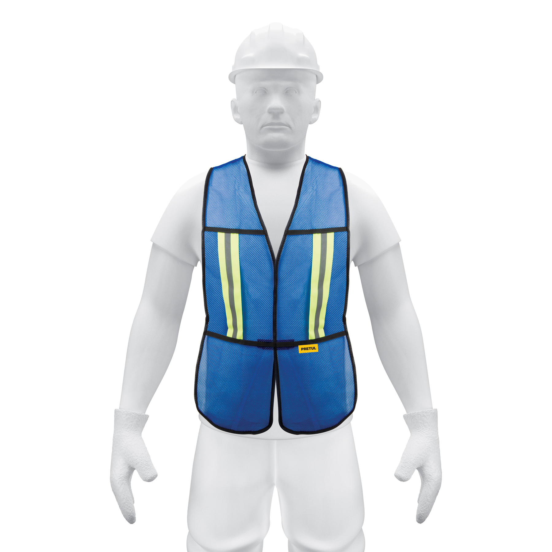 Chaleco de seguridad, A l Unitalla 57 g, Truper (clave CHS-200A, código 21027)