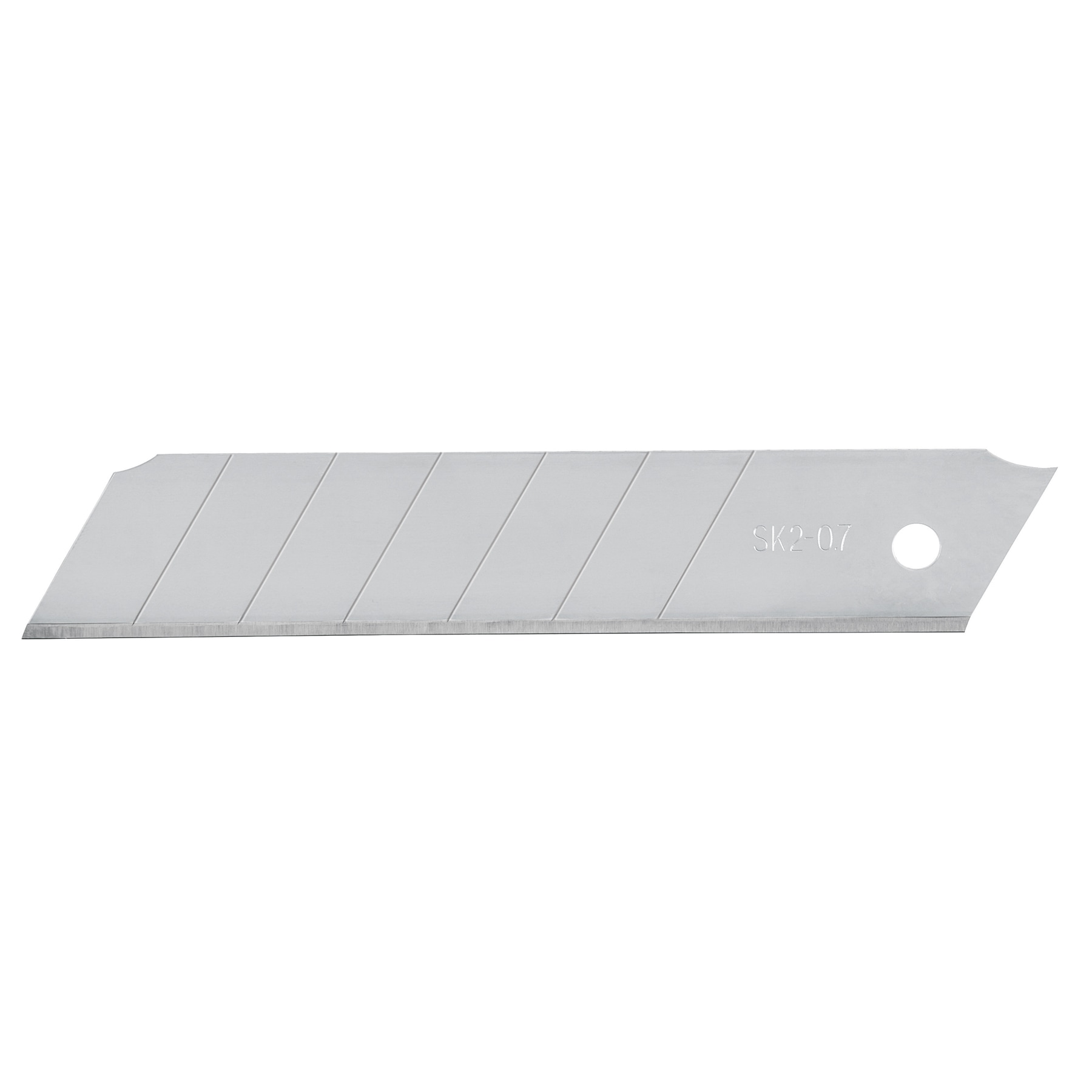 Cuchilla y accesorio para cúter, 25 mm 0.7 mm 6, Truper (clave REP-CUT-7X, código 100130)