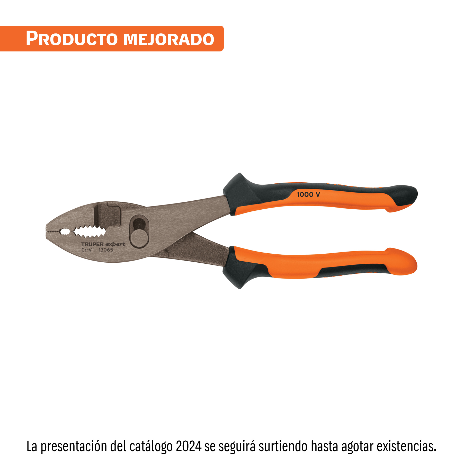 Pinza multiusos, PC -8 8 (20 cm) 53 mm, Truper (clave PCH8X, código 13065)