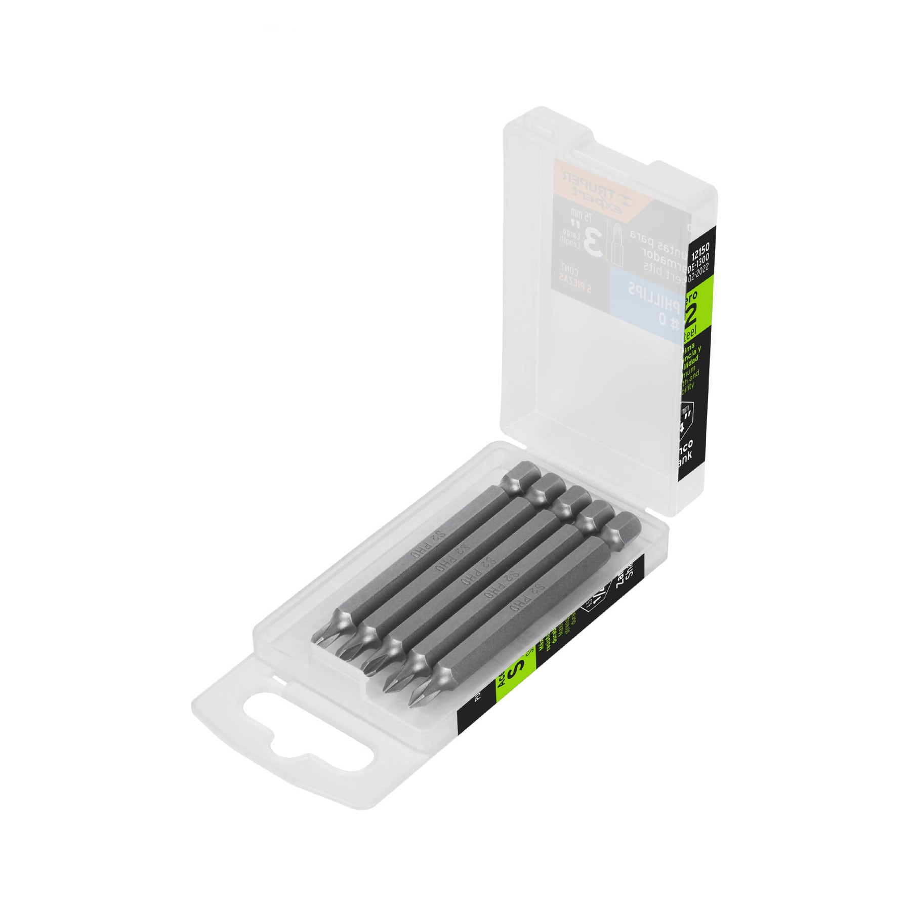 Punta para destornillador, 1300 PH0, Truper (código 12150)