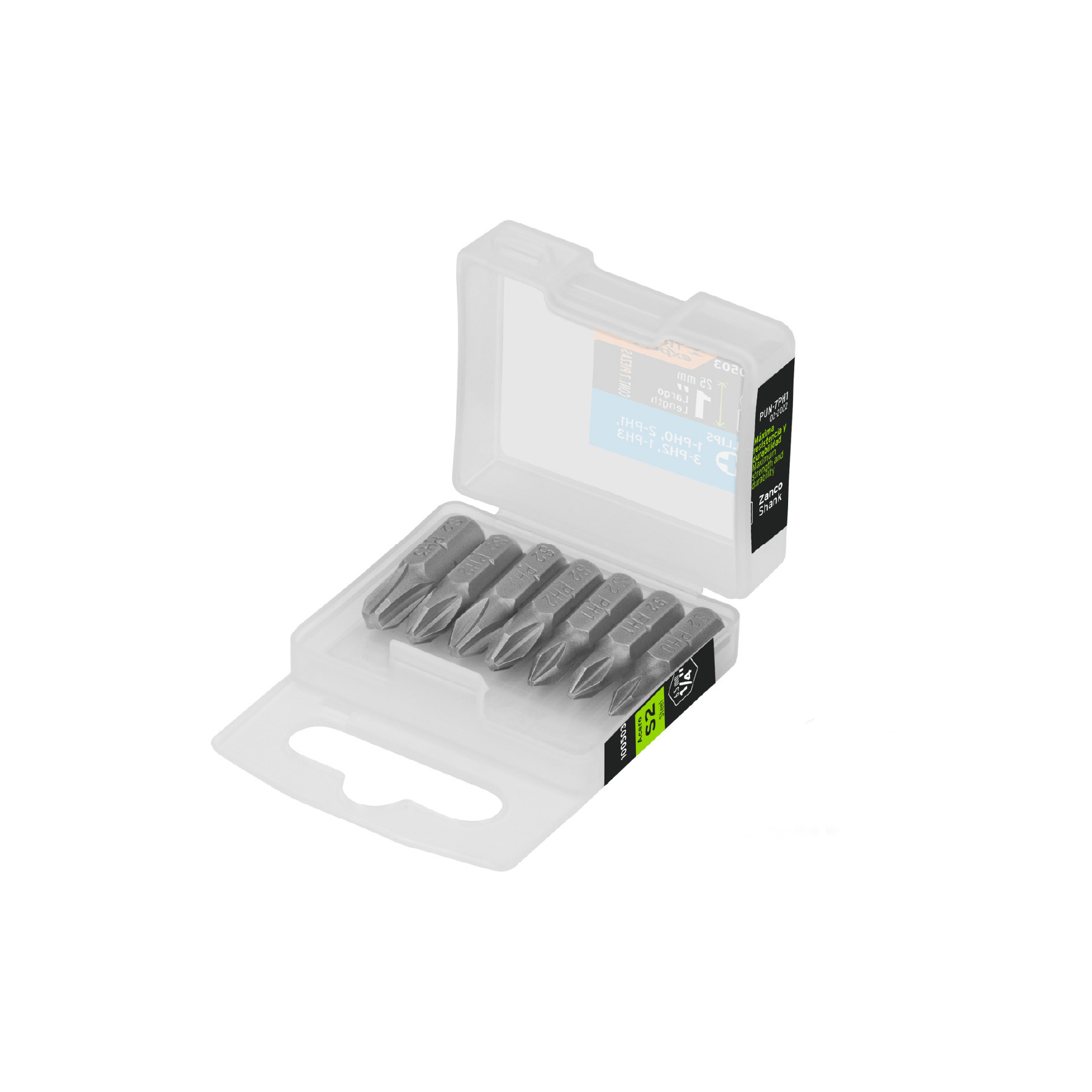Punta para destornillador, Truper (clave PUN-7PH1, código 100503)