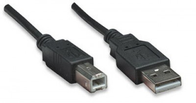 Cable para Impresora USB B Macho a USB-A Macho