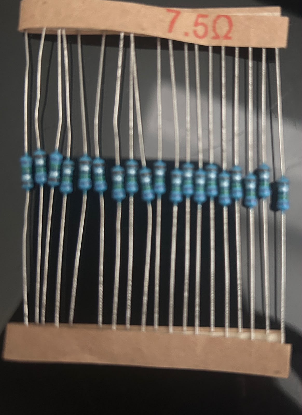 resistencia de 7.5 ohm