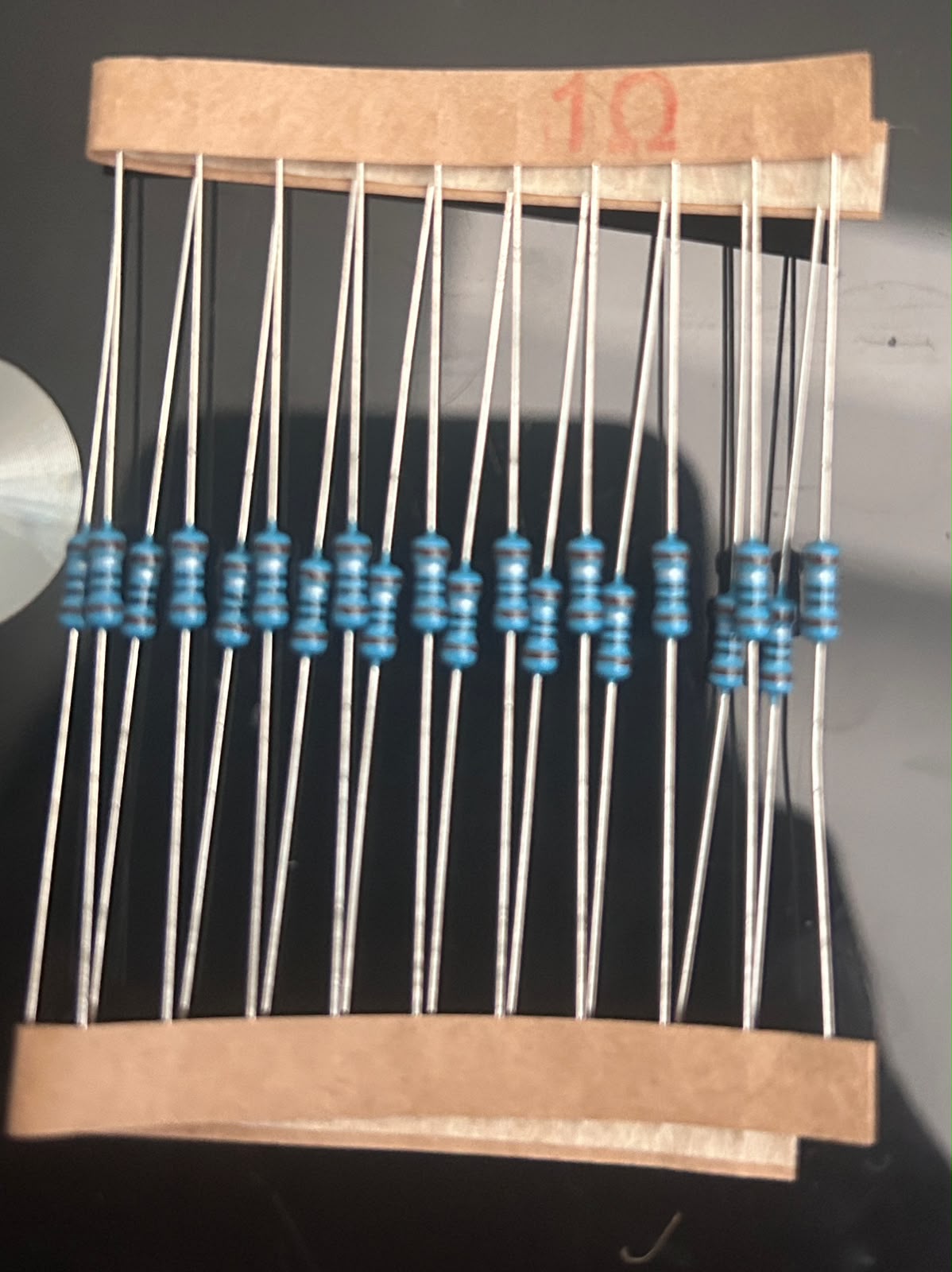 resistencia de 1  ohm