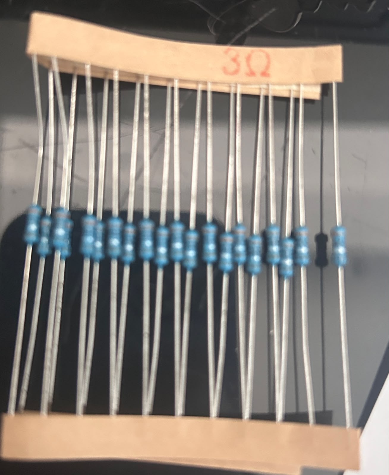 Resistencia de 3 ohm