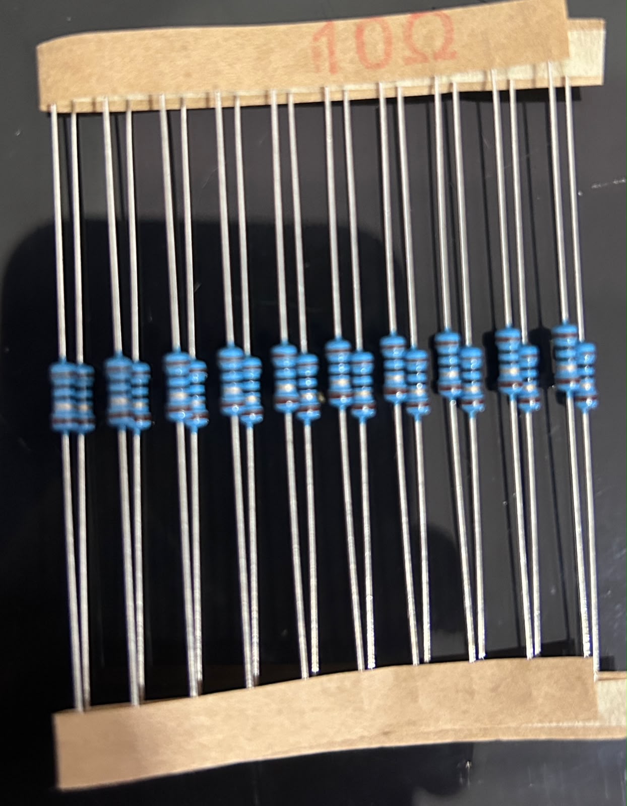 resistencia de 10 ohm